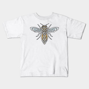 Celtic Honey Bee Kids T-Shirt